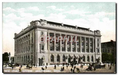 Novo Posto de Cleveland, Ohio — editor The Eighton Co. (Portland, Maine, USA) — n° 4136