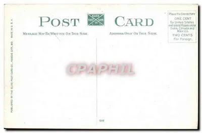 Torres na Terrasse na 10th Street, Kansas City, Mo. — Editor Elite Post Card Co., n° 207 — Verso