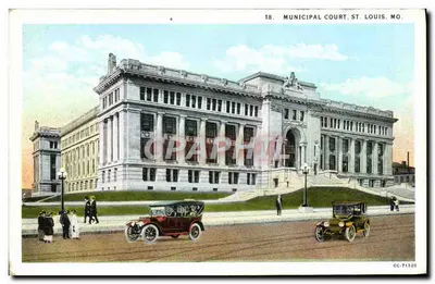 Tribunal Municipal, St. Louis, MO — editor Blackwell Wieland, n° de série CC-71320