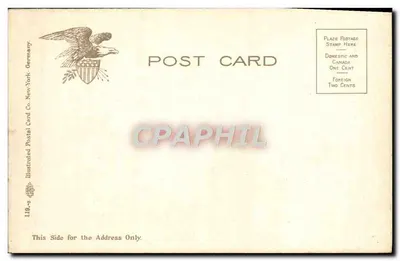 Pagoda do Parque Forest, St. Louis, Mo. — editor Illustrated Postal Card Co. New York, n° 118-3 — Verso