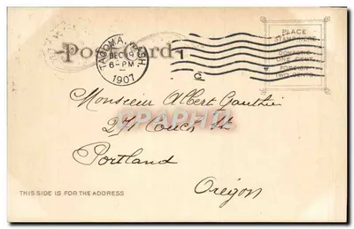 Jeleni w Parku Point Defiance, Tacoma, Washington — seria 519 — wydawca E.P. Charlton & Co. — Rewers