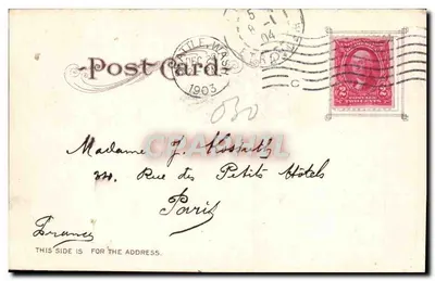 Pacific Avenue, Tacoma, Wash. — widok miejski — Edward H. Mitchell, San Francisco, n°28r — Rewers