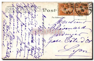 Niagara Falls — Ogólny widok — nieznany wydawca, nr 8154 — Rewers