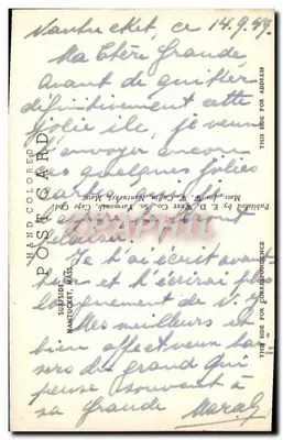 Fale w Nantucket — Wydawca W. W. Coffin, Cape Cod — Rewers