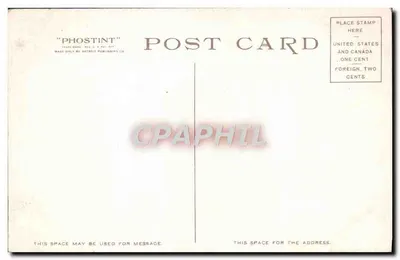 Pulpit Terraces, Yellowstone Park — Detroit Photographic Co., Nr. 6528 — Rückseite
