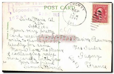 San Francisco, Kal. — Post St. from Market St. — U.S. 455 — Rewers