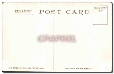 Crossing the Timber Line — Manitou and Pike's Peak Railway, Colorado — Detroit Photographic Co. n°6319 — Verso