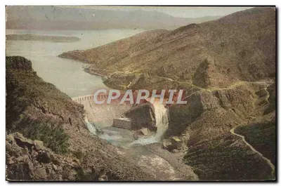 Deserto do Arizona — O Barragem de Roosevelt — Publicado por Everybody's Drug Co.