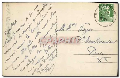 Arcachon - Côte d'Argent - Sous-Bois aux Abatilles — Wydawca: F. Bazar, nr 79 — Rewers