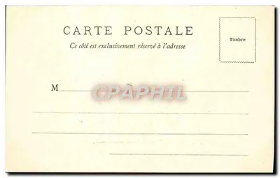Bordeaux — Estátua de Vercingétorix e as Avenidas Damour — W. F. Depositado — Verso