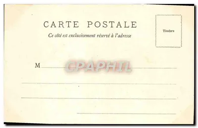 Bordeaux — Plac Bourse i Fontanna Trzech Urodzistych — W.F. Déposé — Rewers