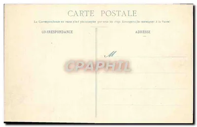 Vistas dos Monts-Dômes e do Col de Ceyssat — Auvergne — G. Delaunay, editor, Clermont-Ferrand, n° 60 ter — Verso