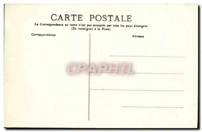 A Auvergne — Mont Dore, Vale da Bourboule — Puy-de-Dôme — 1055 — Verso