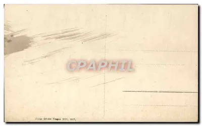 Písek — widok zamek i rzeka — wydawca Písek, nr 4889-5 — Rewers