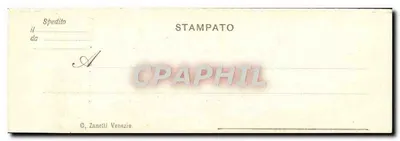 Palazzo Sanudo-Vanaxel — Wenecja — wydawca G. Zanetti, n° 22 — Rewers
