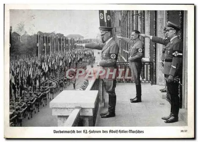 Marcha dos jovens da Juventude Hitleriana — Nuremberg — Photo-Sofmann, Nuremberg