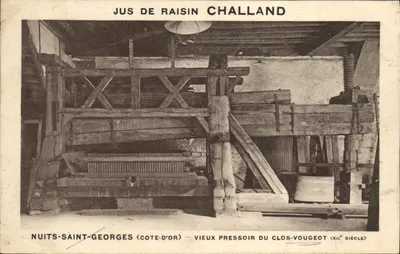 Velho prensador do Clos-Vougeot — Nuits-Saint-Georges (Côte-d'Or) — Século XII