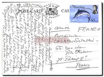 Le Morne Brabant — vista da rio — editor Le Maurice — Verso