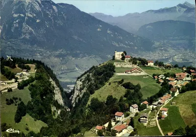 Mont-Saxonnex — Vue générale aérienne — Cim — n°60-17