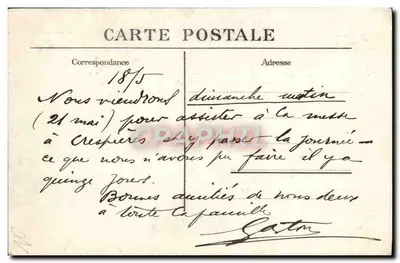 Les Modes Nouvelles — A Saia-Calça — M. P., Paris, n° 101 — Verso