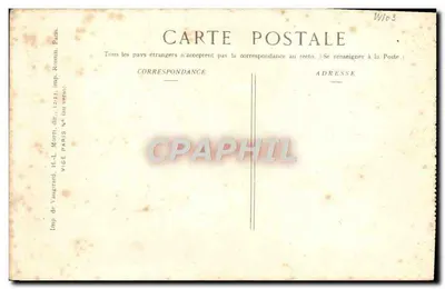 Companhia de metralhadores — No fronte — Ed. Pays de France, n° 160 — Verso