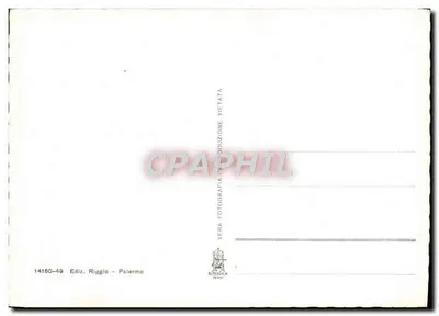 Mondello — charakterystyczny stary rybak — Wyd. Riggio, nr 14160-49 — Rewers
