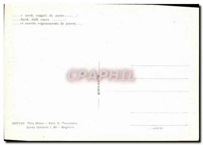 Aspra (Bagheria) — Natuurlijke boog over zee — Foto Minco, edit. G. Pampinella — Achterkant