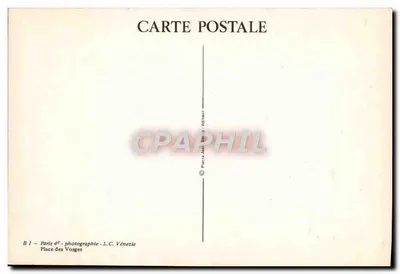 Place des Vosges — Parijs — foto L.C. Vénezia — Achterkant