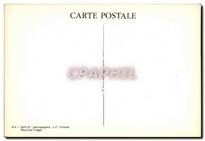 Place des Vosges — Paris 4e — fotografia L.C. Vénezia — Verso