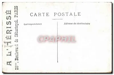Le Petit Poucet — cena do ogro que cheira e diz: « Sinto carne fresca! » — C. et R. S. Paris, n°5 — Verso