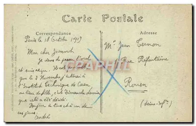 Parijs — Hotel des Invalides, het Graf van Napoleon I — Rivoli — Achterkant