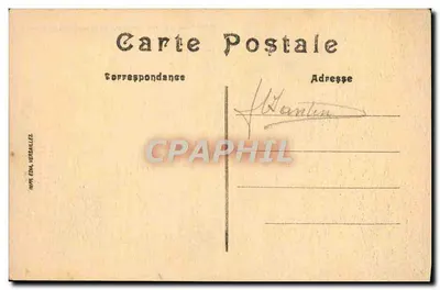 Paris — A Conciergerie e o Pont du Change — Editor E. D. Verballes, n°1 — Verso