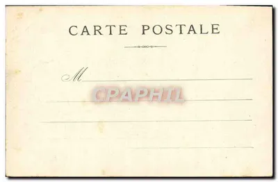 Stara pocztówka Paryż — Operę Charlesa Garniera — Rewers