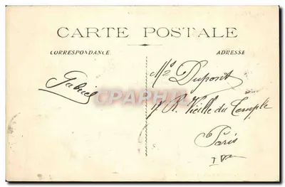 Villefranche-sur-Mer - Uma Rua Escura — Edição Arnauld, n°51 — Verso