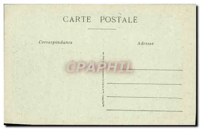 Châtelaillyon — La Falaise des Boucholeurs een dag van storm — R. Lergenin, uitg., 66 rue des Merciers La Rochelle — Achterkant