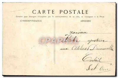 Liancourt — Castelo Latour — Lembrança — Verso