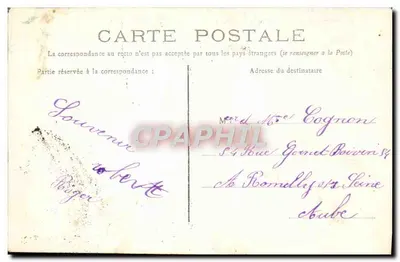 Chigny-les-Roses — Panorama do Castelo Pommery — Dumesnil, editor — Verso