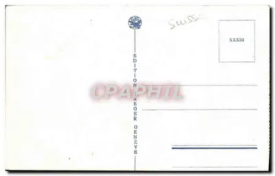 Lausanne — Ogólny widok i Alpy — wydawnictwo CPHIL Genewa, nr 162 — Rewers