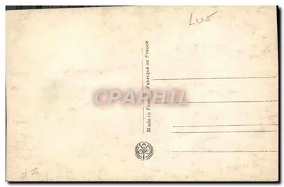 Kobieta z parasolem — Muzeum Luxembourg — Abel Faivre — A.N. Paryż — Rewers