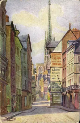CPA Rouen Rue du Bac