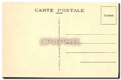 Malmaison (S.-et-O.) — A Sala de Bonaparte e os Lembranças de Ste-Hélène — A. Lecoint, Paris — Verso
