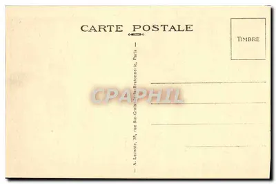 Malmaison (S.-et-O.) — A Câmara do Primeiro Conselheiro nas Tuileries — A. Lesonic, Paris — Verso