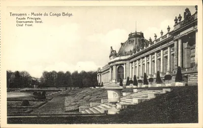 Tervueren - Museu do Congo Belga. Fachada Principal.