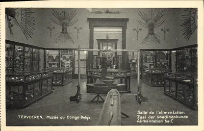 Tervueren — Sala da alimentação — Museu do Congo Belga