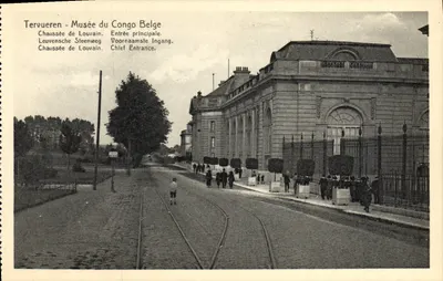 Tervueren - Museu do Congo Belga — Entrada principal — editor Thill, Bruxelas