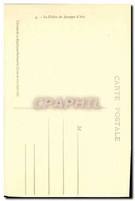 A Raiva de Jacque d'Arc — Edição da Basílica Nacional — n°9 — Verso