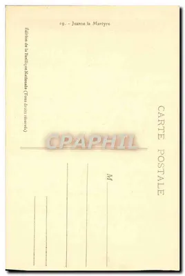 Jeanne la Martyre — Edição da Basílica Nacional — n°19 — Verso