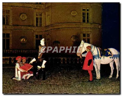 Castelo do Lude (Sarthe) — Henrique IV recebendo as chaves da cidade — Foto Bachino