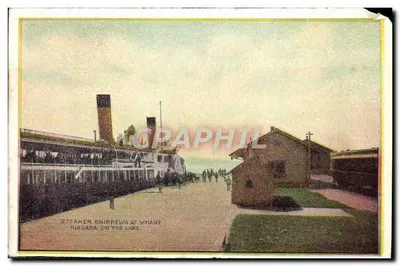 Spadki Niagara — Ogólny widok — Wydawca nieznany — Rewers