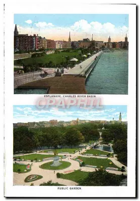 Faneuil Hall « Cradle of Liberty », Dock Square — Hotel Statler — Esplanada, Charles River Basin — Public Garden — Rewers